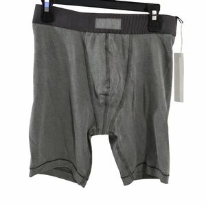 SKIMS Men’s Cotton Modal Boxer Brief Gray Small NWT Soft Stretch